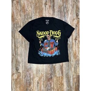 Mens Snoop Dogg Supply T-Shirr Size 2XL DJ Turntable Music